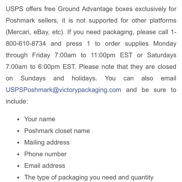 Posh tips for shipping UPDATED - Picture 2 of 3